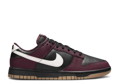 Nike Women's Dunk Low Next Nature 'burgundy Crush Black' In Red