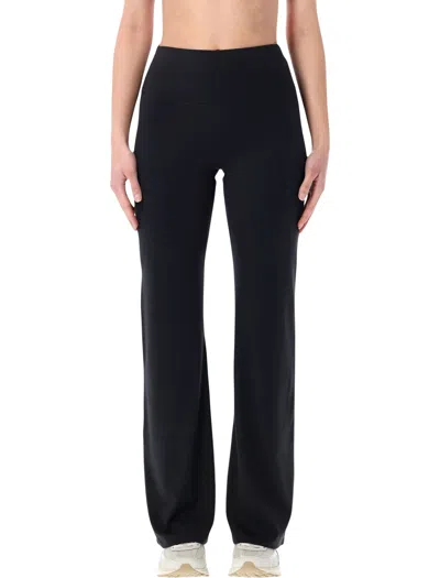 Nike High-rise Flared Leggings In Black