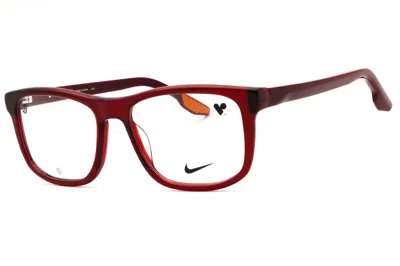 Nike 7163lb Eyeglasses In Bordeaux