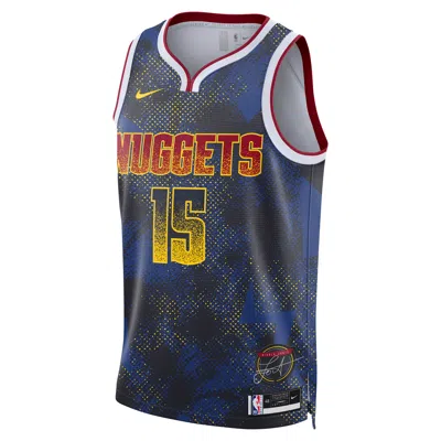 Nike Nikola Jokiä Denver Nuggets 2025/26 Select Series  Men's Dri-fit Nba Swingman Jersey In Blue