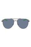 Nike Nine 60mm Aviator Sunglasses In Blue