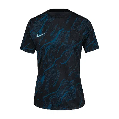 Nike Nj/ny Gotham Fc 2025  Women's Nwsl Short-sleeve Pre-match Top In Green