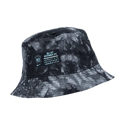Nike Nj/ny Gotham Fc  Unisex Nwsl Tie-dye Bucket Hat In Black