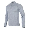 Nike Nk Df Elmnt Top Hz Casual Breathable Half Zipper Sports Long Sleeves Light Grey In Gray