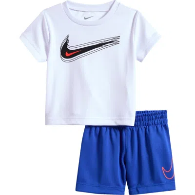 Nike Babies'  Nkb Value Tee & Shorts 2-piece Set In Multi