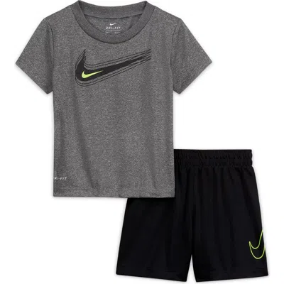 Nike Babies'  Nkb Value Tee & Shorts 2-piece Set In Multi
