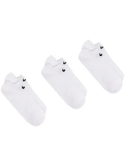 Nike No-show Pack Of 3 Socks In White