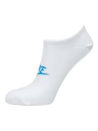 Nike No-show Socks (pack Of Three) In White