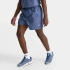 Nike Nocta Cardinal Nylon Shorts In Diffused Blue/black/citron Tint
