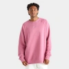Nike Nocta Fleece Crewneck Sweatshirt In Desert Berry/elemental Pink