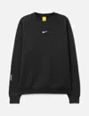 Nike M Nrg Nocta Cs Crew Flc In Black