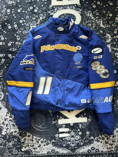 Pre-owned Nike Nocta L'art Racing Jacket - Medium In Blue