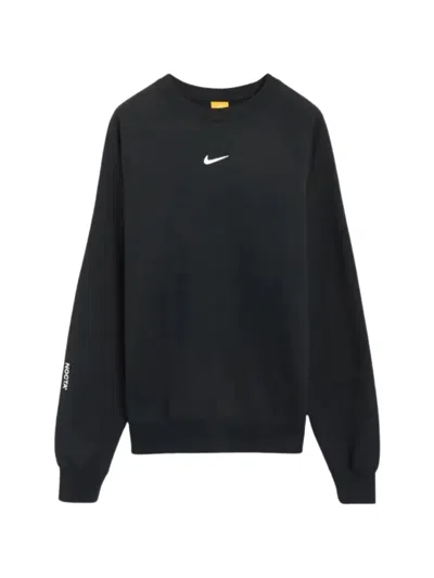 Nike Nocta Logo-embroidered Sweatshirt In Black