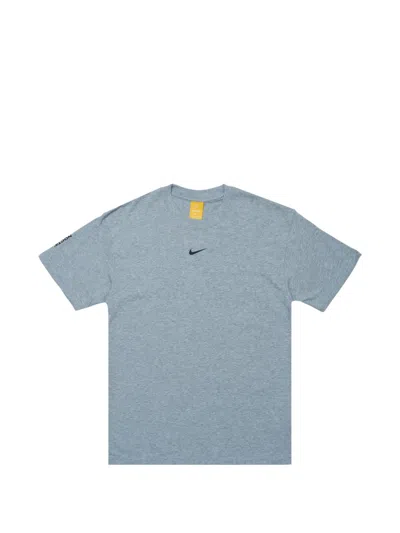 Nike Nocta Logo-print T-shirt In Gray