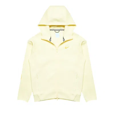 Pre-owned Nike Nocta Tech Fleece Full-zip Hoodie 'citron Tint/vivid Sulfur' | Yellow | Men's Size Xxl