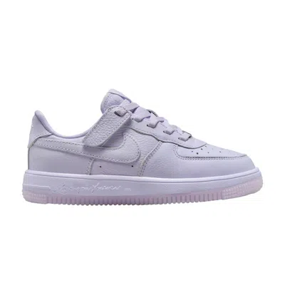 Pre-owned Nike Nocta X Force 1 Low Ps 'certified Lover Boy - Palest Purple' | Kid's Size 12.5