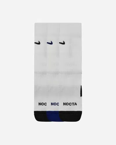 Nike Nocta X L'art De L'automobile 3-pack Crew Socks In Multicolor