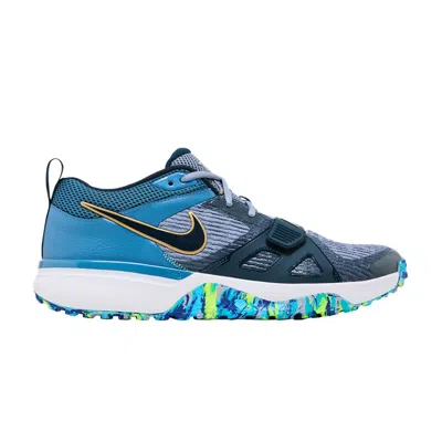 Pre-owned Nike Nolan Arenado X Air Zoom Diamond Elite Turf 'tomorrow Is A New Day' In Blue