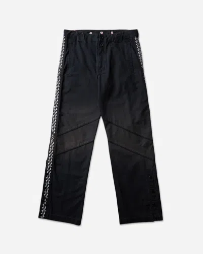 Nike Nòmarhythm Textile Twisted Pants In Black