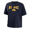Nike North Carolina A&t  Women's College Boxy T-shirt In Blue