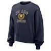 Nike North Carolina A&t  Women's College Crew-neck Sweatshirt In Blue