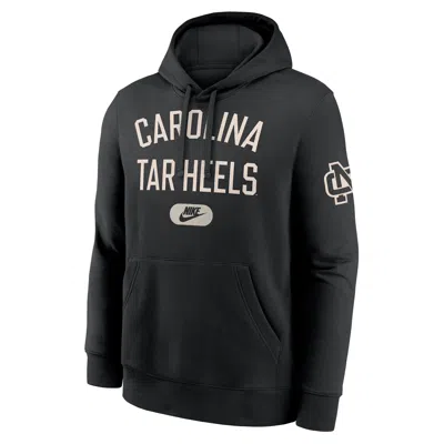 Nike North Carolina Club  Men's College Pullover Hoodie In Black