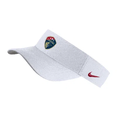 Nike North Carolina Courage  Unisex Dri-fit Nwsl Visor In White