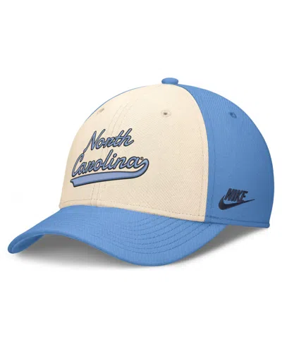 Nike North Carolina Tar Heels Dri-fit Structured Baseball Cap In Blue