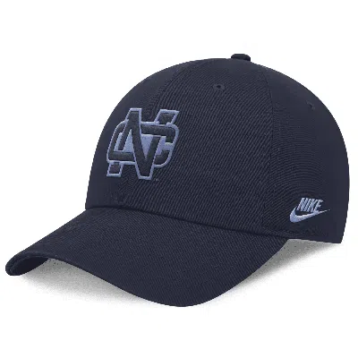 Nike North Carolina Tar Heels Legacy Club  Unisex Dri-fit College Adjustable Hat In Blue