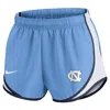 Nike Carolina Blue North Carolina Tar Heels Spring Break Tempo Performance Shorts In Blue