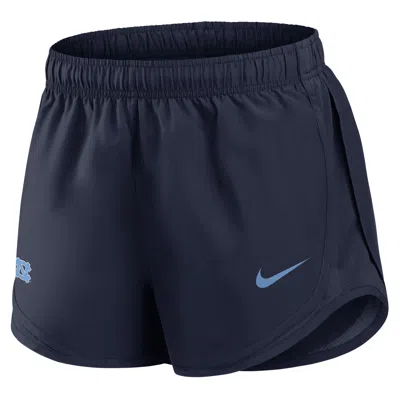 Nike North Carolina Tempo  Women's Dri-fit College Shorts In Blue
