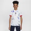 Nike Norway (women's Team) 2024/25 Stadium Away Big Kids'  Dri-fit Soccer Replica Jersey In White
