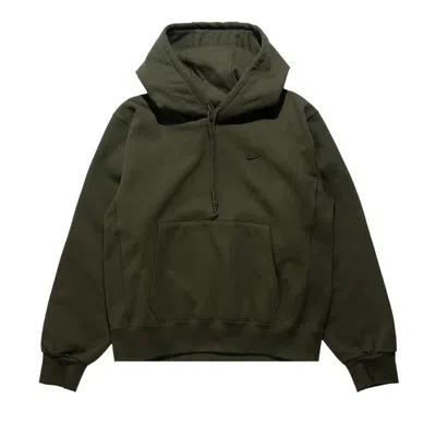 Pre-owned Nike Nrg Nbhd 560 Fleece Fz Hoodie 'cargo Khaki' | Tan | Men's Size Xl