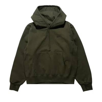 Pre-owned Nike Nrg Nbhd 560 Fleece Hoodie 'cargo Khaki' | Tan | Men's Size L
