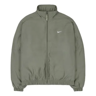 Nike Nrg Satin Bomber Jacket 'army' In Green