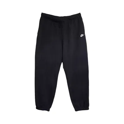 Pre-owned Nike Nsw Club Fleece Oversized Sweatpants 'black/white' | Women's Size Xs