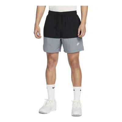 Nike Nsw Club Shorts 'grey' In Black