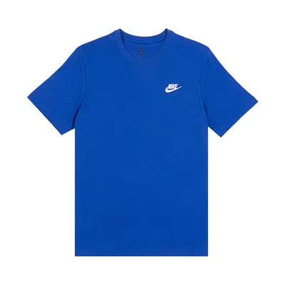 Pre-owned Nike Nsw Club T-shirt 'game Royal' | Blue | Men's Size Xs