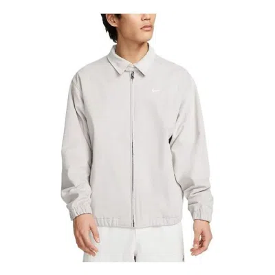 Nike Nsw Corduroy Jacket 'grey' In Neutral
