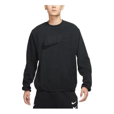 Nike Nsw Fleece Logo Sweatshirt 'black'
