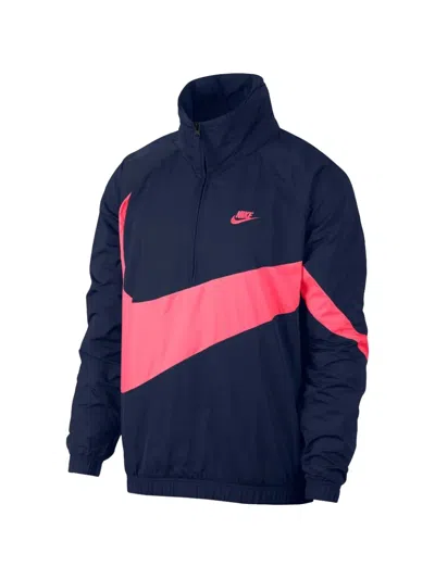 Nike Nsw Half-zip Track Jacket In Blue