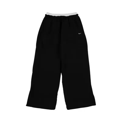 Pre-owned Nike Nsw Loose High-waisted Parachute Pants 'black/white' | Women's Size L