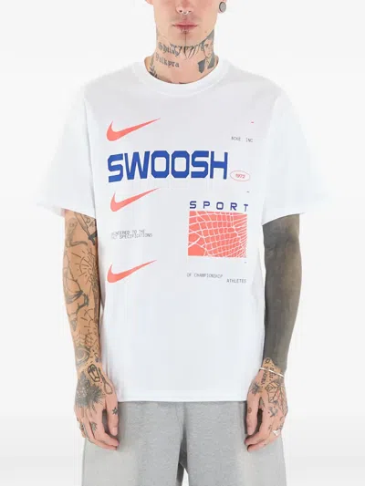 Nike Nsw M90 Oc Lg Gfx Segb T-shirt In White