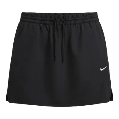 Pre-owned Nike Nsw Mid-rise Mini Skirt 'black/chalk' | Women's Size S
