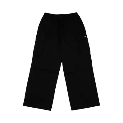 Pre-owned Nike Nsw Oversized Woven Cargo Pants 'black/sail' | Women's Size S