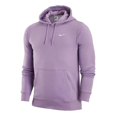 Nike Nsw Swoosh Hoodie 'purple' In Blue