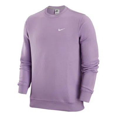Nike Nsw Swoosh Sweatshirt 'purple' In Blue