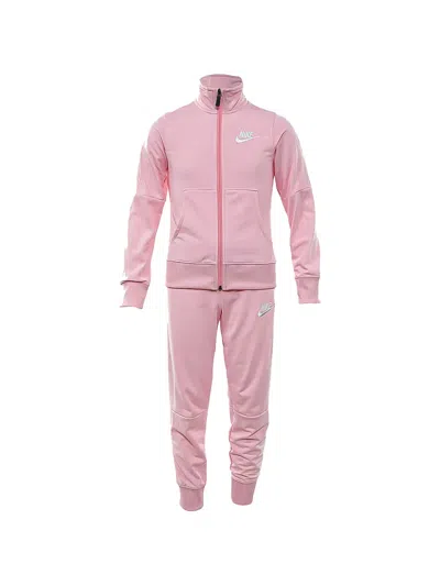 Nike Kids' Nsw Tricot Tracksuit In Pink