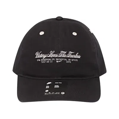 Pre-owned Nike Nsw Unstructured Cap 'black/college Grey' | Men's Size S/m
