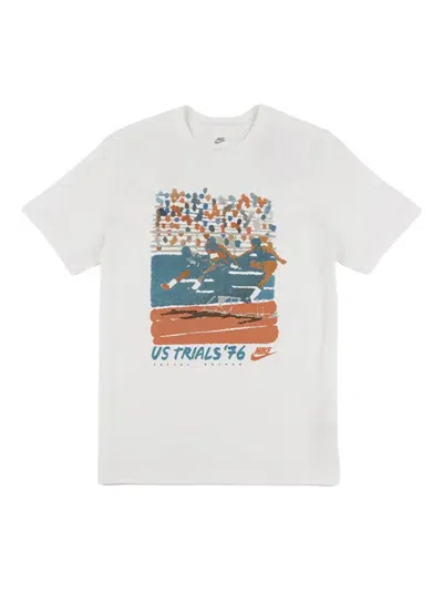 Nike Nsw Us Trials '76 T-shirt In White